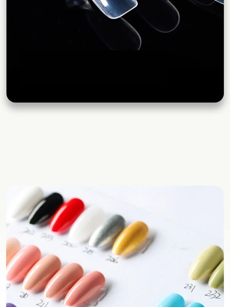 520 шт, не оставляющие следов Ложные ногти, прозрачные белые кончики для ногтей, супер тонкие ногти для дизайна ногтей, пресс для поддельных ногтей с практическим дизайном ногтей