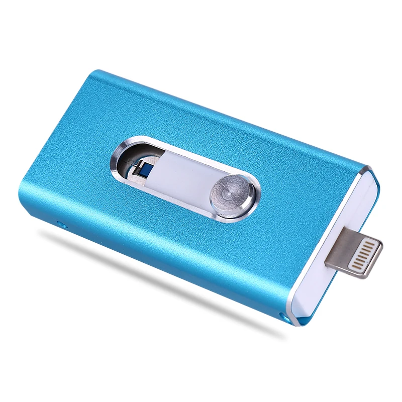 Новый OTG USB флэш накопитель для iphone 6/5 Ipad &quotмолния&quot привод 8/16/32/64 ГБ IFlash драйвер