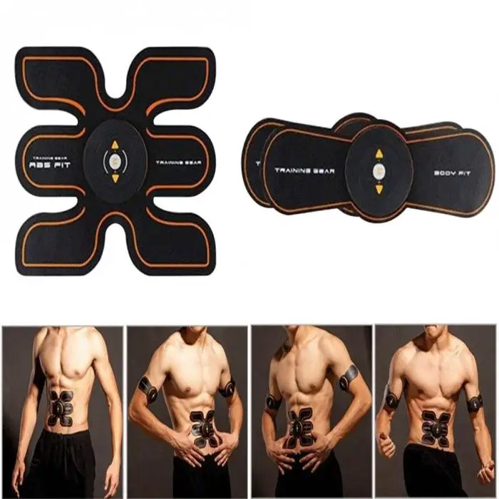 Для мужчин женщин портативный домашние упражнения форма фитнес набор USB Брюшной Массажер тренировки мышц шестерни тренажерный зал