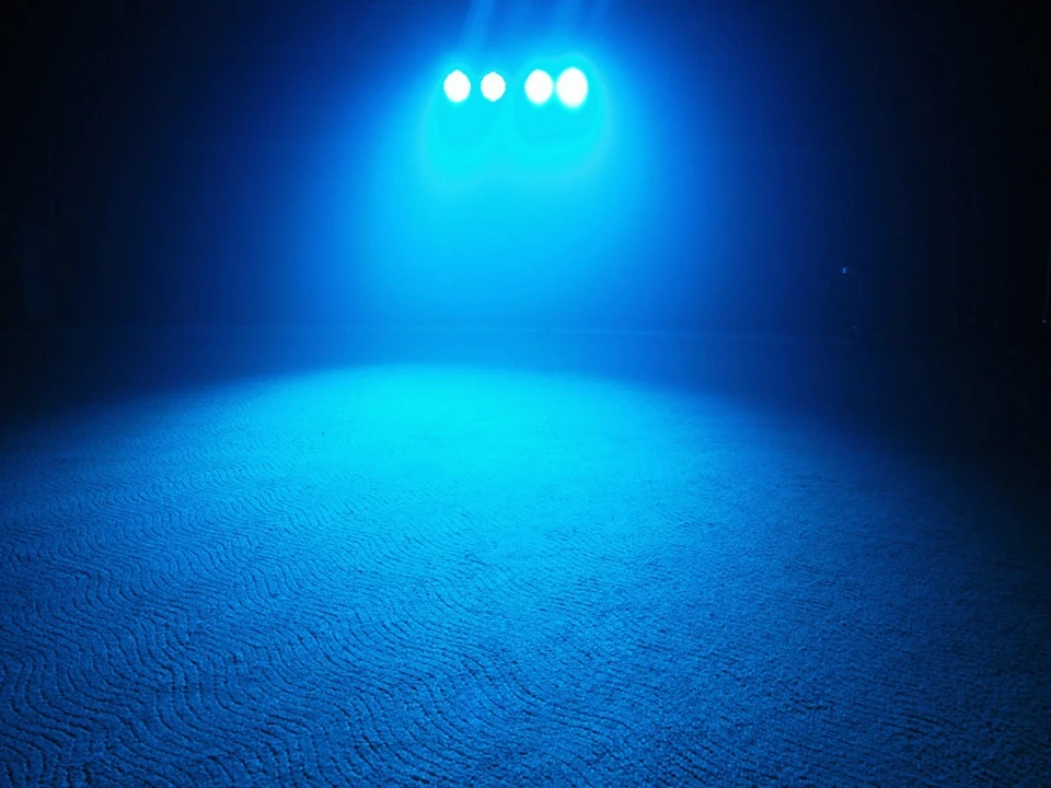 6 шт./лот LED Par Can Light 183x10 мм RGB PAR64 PAR light DMX лампа для сцены диско освещение шоу|light up