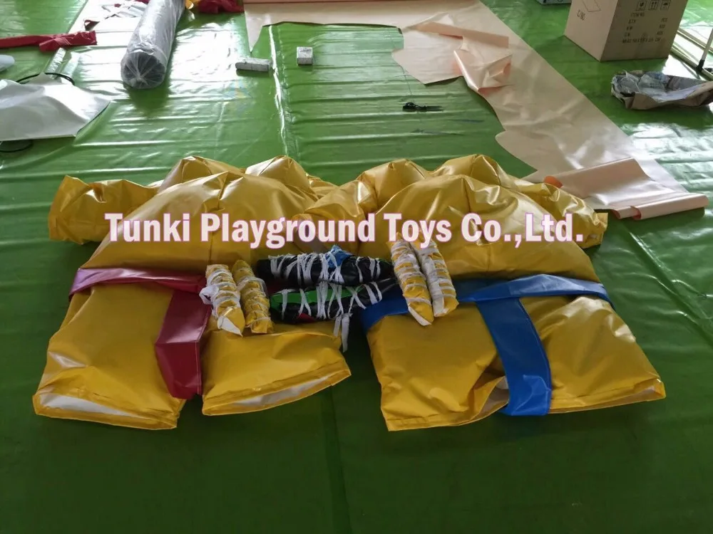 

Adults and Children Inflatable Sumo Suits Wrestler Costume Outfits Fat Man Airblown Sumo Run Cosplay Halloween
