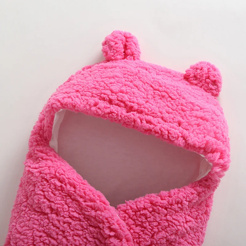 Для новорожденных спальные мешки пеленать обёрточная бумага зима теплый хлопок флис детский спальный мешок детское одеяльце для сна