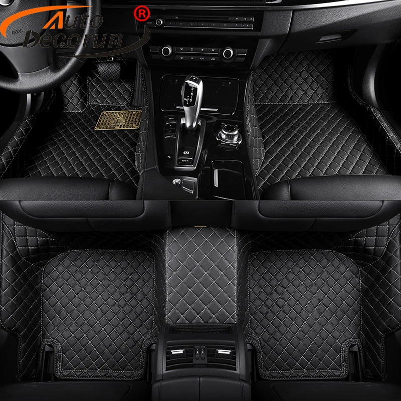 AutoDecorun Custom Fit Car Floor Carpet for Peugeot 308CC 308SW 607