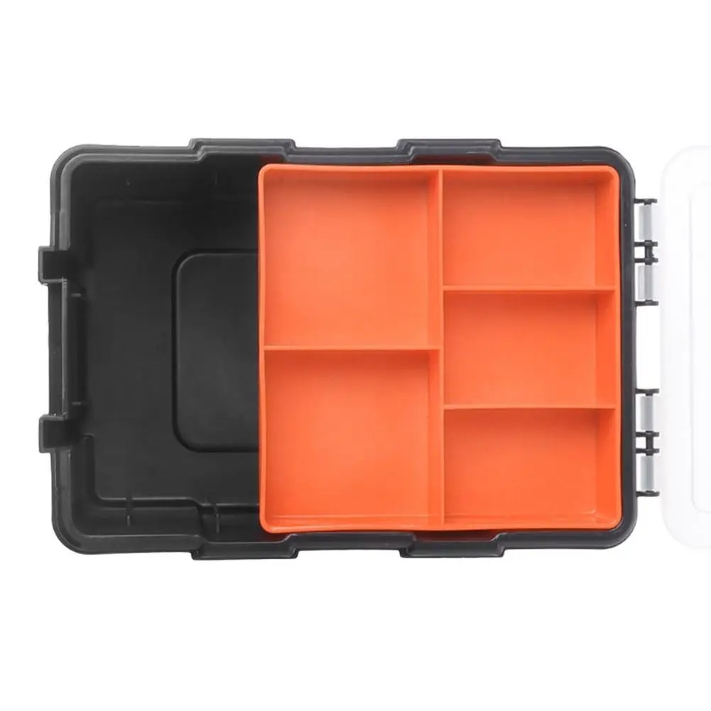 F-156D Portable Plastic Tool Parts Box Suitcase electrician tool box Storage Tools box Storage Box Suitcase Case Holder