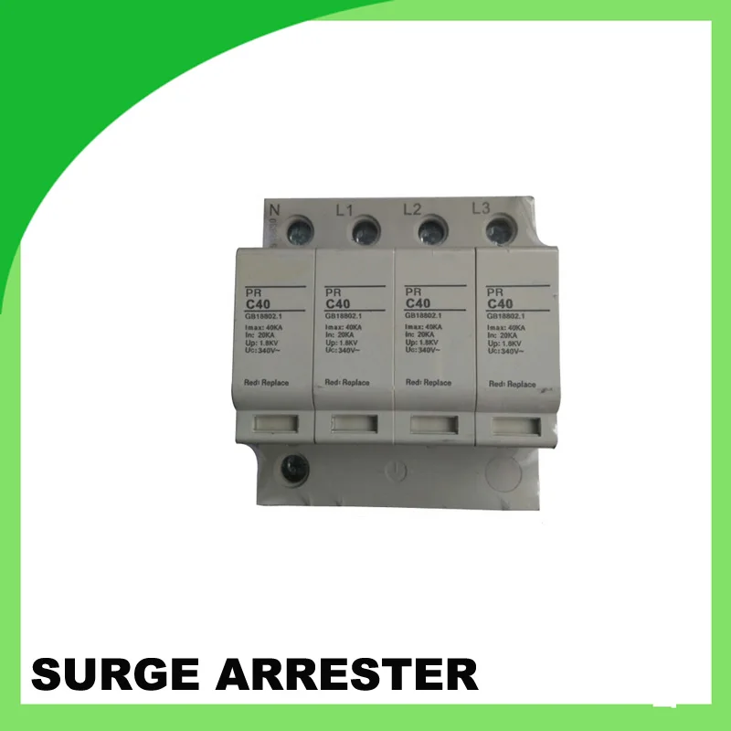 

Pr-C40 340V 40ka 4pole Surge Protection Psd Power Surge Protector