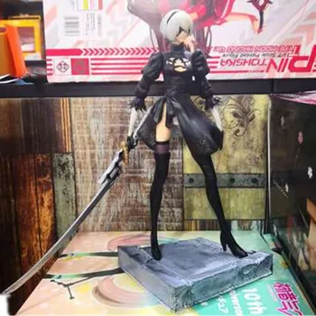 

NieR:Automata YoRHa No. 2 Type B Battle Droid Birthday Gift PVC Action Figure Collectible Model Toy 24CM BOX D804