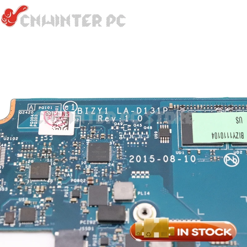 New NOKOTION LA-D131P 5B20K57013 Mainboard for Lenovo Yoga 700-11ISK laptop motherboard M3-6Y30 CPU 4GB