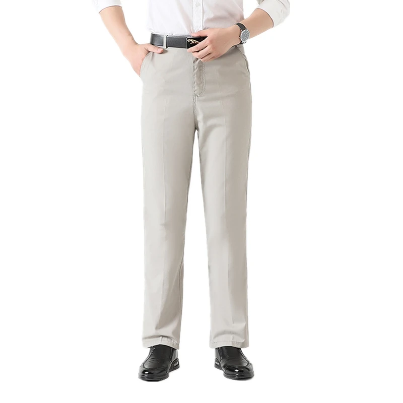 

2019 Formal Pants For Men Dress Suits Trousers Straight Business Office Perfume Masculino Big Size Casual Pantalon Costume Homme