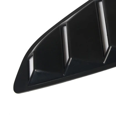 Lsrtw2017 окна автомобиля задний треугольник Стайлинг для Форд Мустанг - Название цвета: painting black