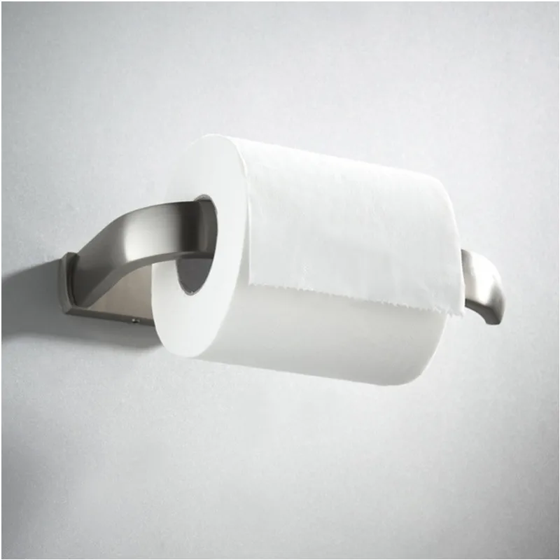 Biggers Ершик для туалета никелевая отделка медные аксессуары для ванной держатель туалетной бумаги держатель рулона ткани