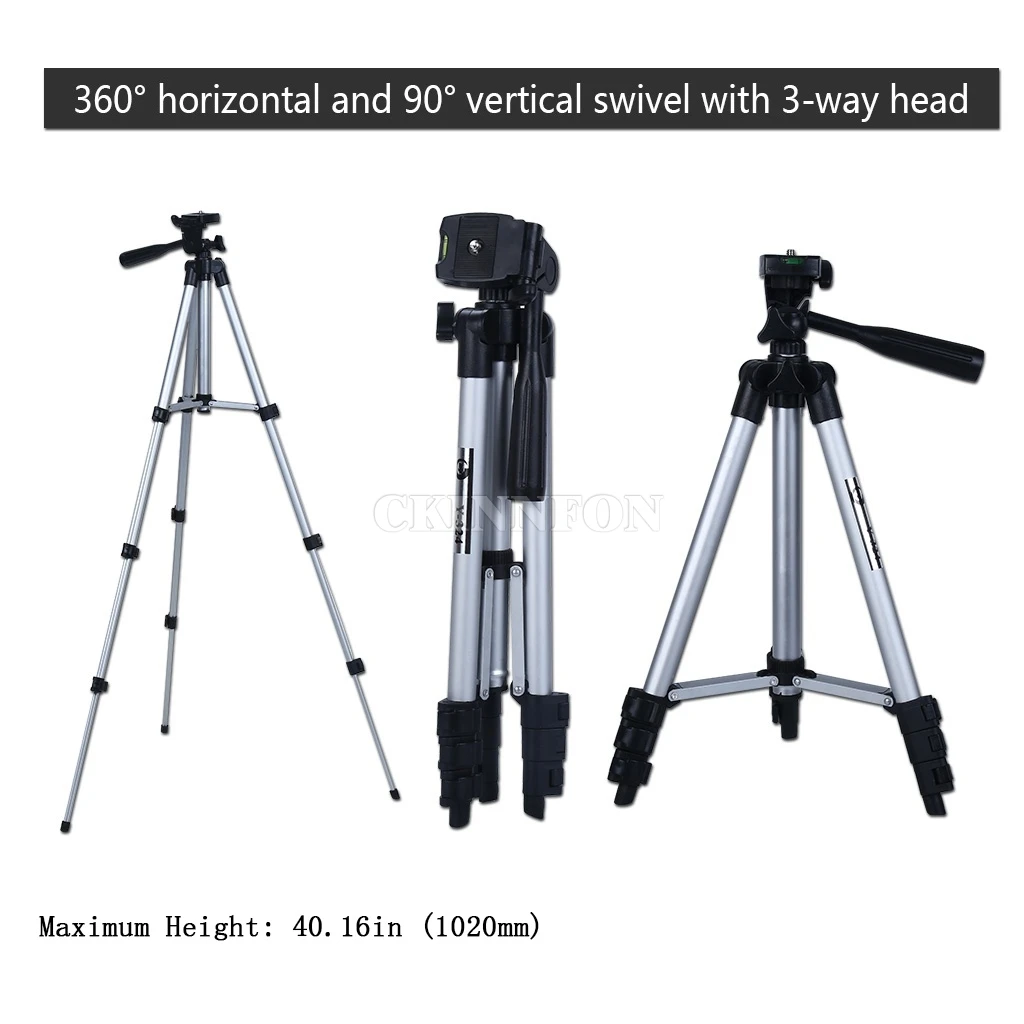 DHL 20PCS 40 Inch Camera Tripod Compact Stand for DSLR Canon Nikon Sony