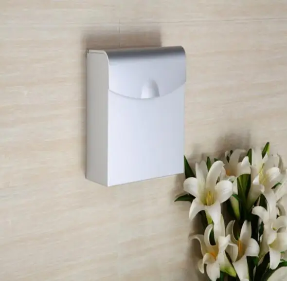 High grade toilet paper towel box space aluminum bathroom hand paper