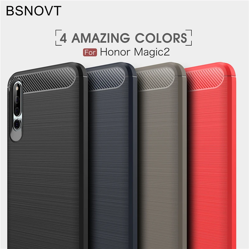 

For Huawei Honor Magic 2 Case Phone Cover Silicone Shockproof Case Huawei Honor Magic 2 Case Honor Magic 2 Bumper Case Capa
