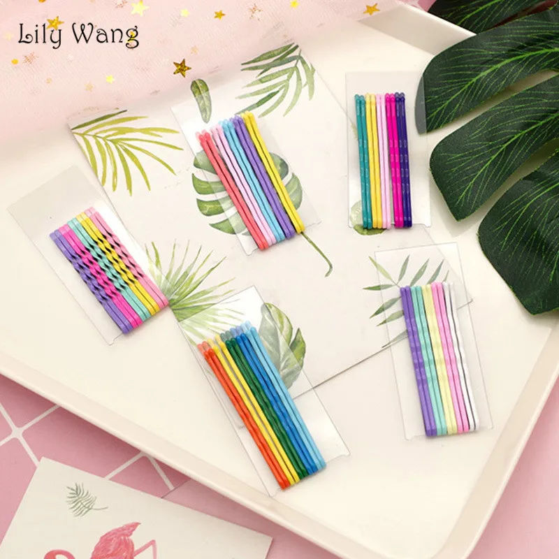 

Simple Style Candy Color Spiral Side Metal Hair Clips For Girls Wave Hair Barrette Bobby Pin Headwear Hair Accessories