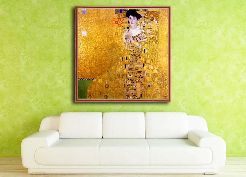 OUYIJIA 5D DIY Алмазная знаменитая картина полная квадратная Девушка 'Густав Климт' вышивка для продажи Алмазная мозаика картина Стразы