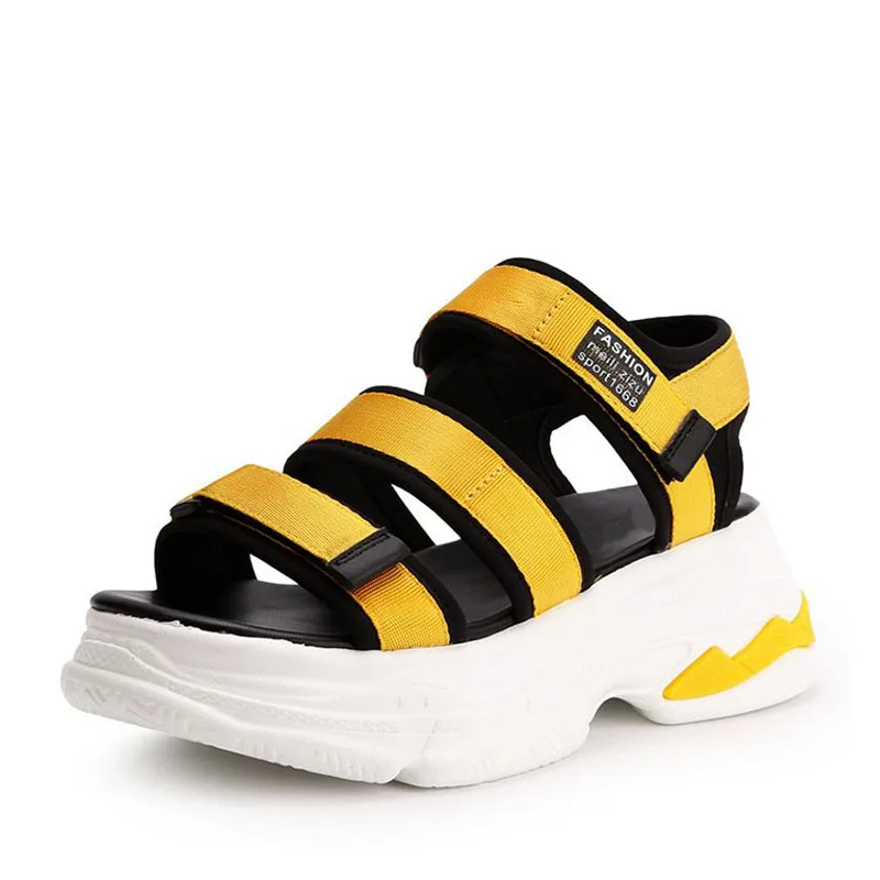 KemeKiss Women Chunky Sandals Mixed Color Casual Outdoor Beach Summer Shoes Women Fashion Sneaker Platform Sandals Size 35-40 KemeKiss Women Chunky Sandals Mixed Color Casual Outdoor Beach Summer Shoes Women Fashion Sneaker Platform Sandals Size 35-40