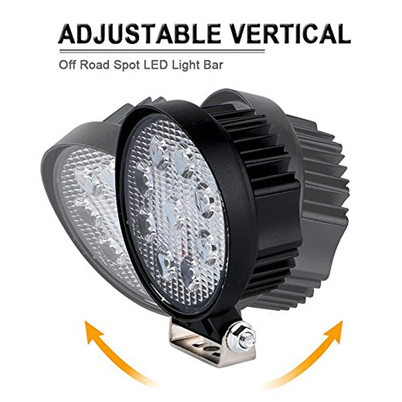 Buy Circular Off Road Work Light Headlight Backup Lamp