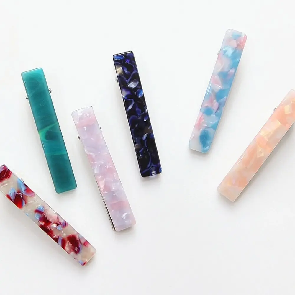 1 pc Resin Acetate Hair Clip Women Girls Headwear Barrettes Hairpins Gifts Duckbill Clip Hairpins Unique Design Hair clips 1 pc Resin Acetate Hair Clip Women Girls Headwear Barrettes Hairpins Gifts Duckbill Clip Hairpins Unique Design Hair clips