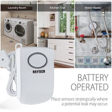 DAYTECH беспроводной уровень воды сигнализации детектор сигналов тревоги домашней безопасности независимый датчик утечки воды 130dB