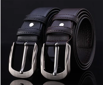

New Style FashionLuxury Brown Belt for Women High Quality Pant Accessories Classic Simple Pin Buckle Belt
