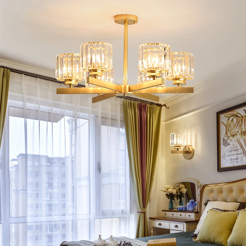 

2019 Modern LED CRYSTAL chandelier lighting for living room Dining Room Study Kitchen Bathroom Foyer chandelier lamp