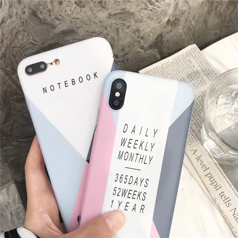 HOCAYU Fancy Geometric Desain Handphone Kasus untuk Iphone 6 6 s 6 ditambah 7 7 ditambah 8 8 ditambah Kasus IMD Lembut TPU Dengan Tali Funda Celular