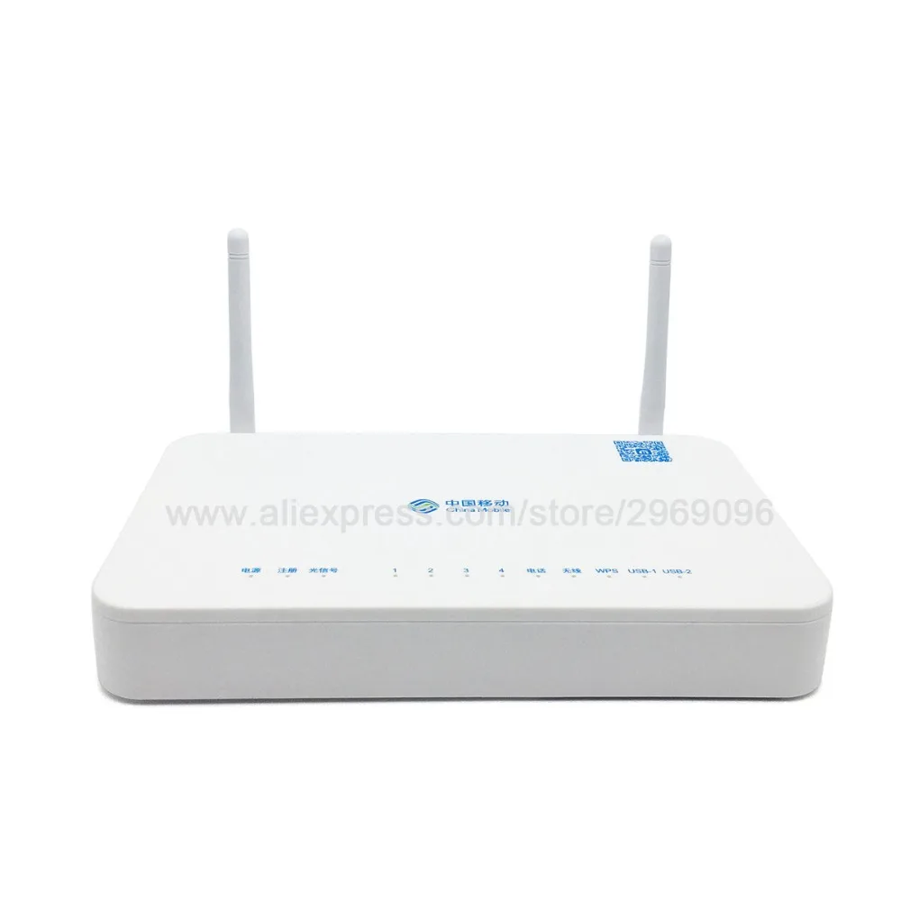 

English firmware ZTE F673A V2 GPON ONU ONT 4GE+1Tel+USB+Wifi Same function as ZXHN F660 F623 F663N GPON ONU ONT