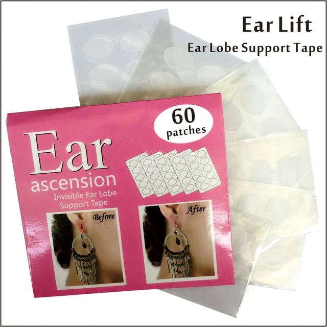 50Pcs/box Heavy Earrings Stabilizers Women Comfortable Ear Lobe Support  Patches for Earrings Stabilizers Repair Damaged Torn - AliExpress