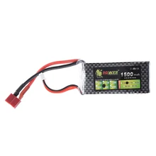 Лев Мощность 11.1 В 1500 мАч 40C Max 60C 3 S Lipo Батарея для Вертолет