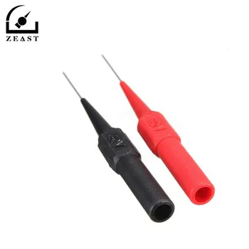 

Insulation Piercing Needle Non-destructive Multimeter Test Probes Red/Black Anti-breaking Soft Handles