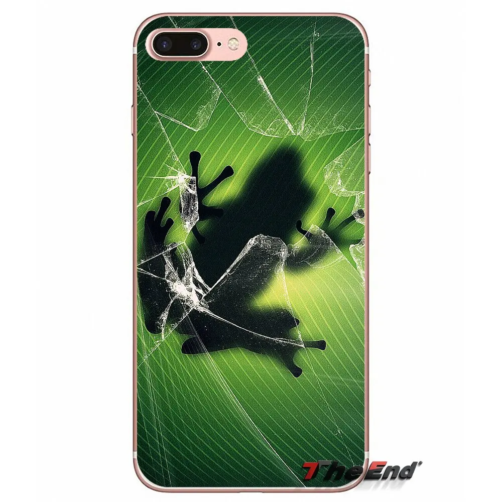 Силиконовый чехол для Samsung Galaxy S3 S4 S5 MINI S6 S7 edge S8 Plus Note 2 3 4 5 Grand Core Prime Frogs A rainbow frog