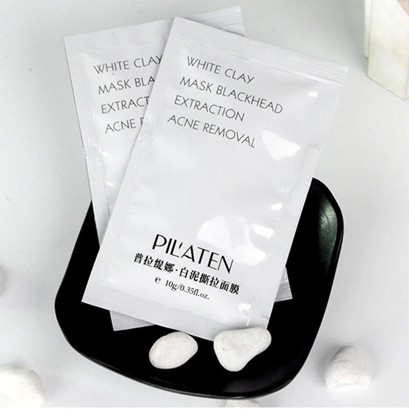 Pilaten 5 шт. маски белые лица угрей удаление маска для mascarilla чистая косметика кожи