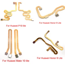 Гибкий кабель для huawei mate 10 20 P10 P20 P30 Honor 8 9 7x lite nova 3 считыватель отпечатков пальцев Сенсорный ID сенсор Главная Кнопка Разъем