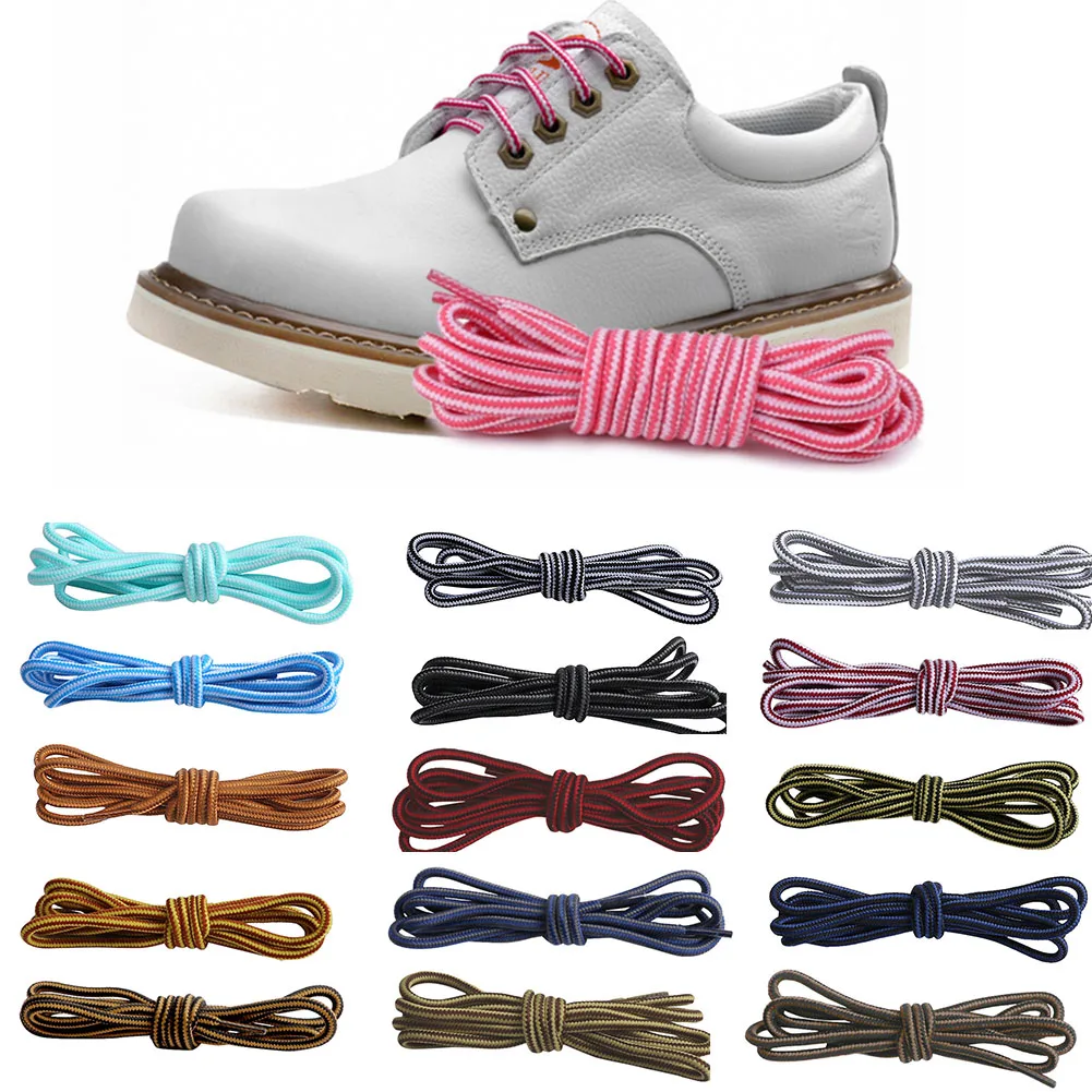 90 см, круглые шнурки, нейлоновые Сникеры, обувь, шнурки, спортивная обувь, кружевная спортивная обувь, новые полосатые разноцветные шнурки
