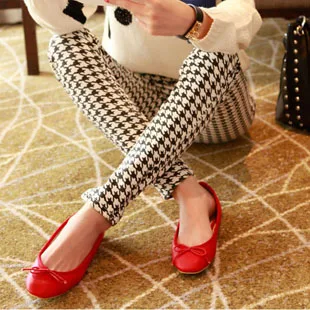 S1572 Houndstooth CHSDCSI Новые повседневные женские брюки прекрасные женские Мультяшные животные Мультяшные красивые леггинсы с принтом головы - Цвет: S1572 Houndstooth