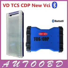 Perfect Match! 2014.2 R2 VD TCS CDP pro plus with bluetooth+plastic box with flight function Auto OBD2 Diagnostic Tool–DHL Free