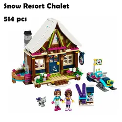 Модель Конструкторы Игрушки 01040 Snow resort chalet Совместимость с подругами 41323 игрушки и хобби