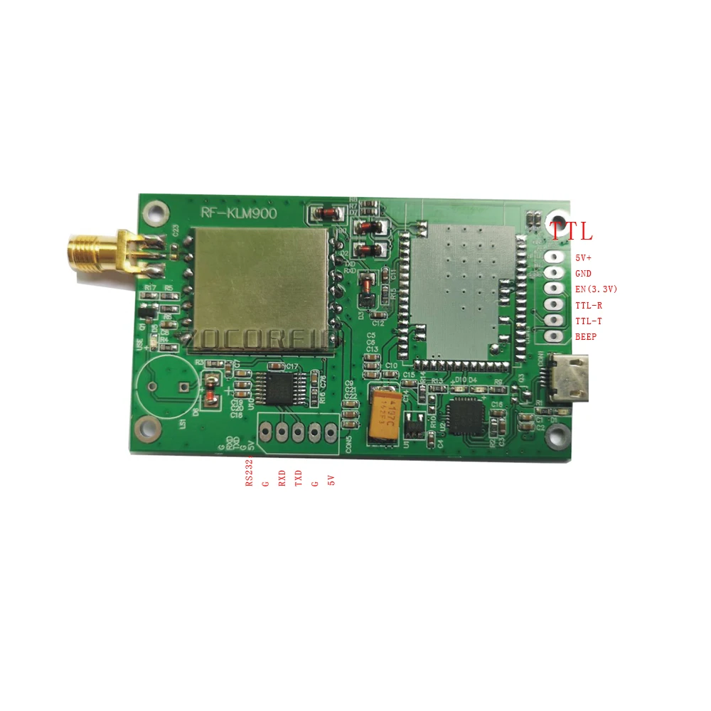 UHF RFID считыватель модуль USB/RS232/ttl интерфейс с uart UHF пассивный 6C UHF считыватель модуль SDK+ MEDO+ документы+ антенна