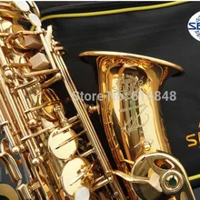 Saxophone Copy France Henri Selmer Musical Instruments Professional Alto Saxophone Reference 54 Electrophoresis Gold Hot Selling