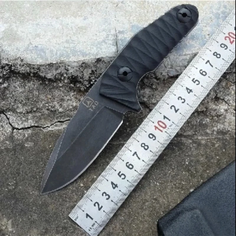 Buy Free shipping New Sharpest 9CR18MOV Full Tang