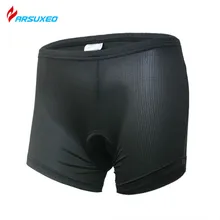 ARSUXEO для женщин дамы Велоспорт велосипед велосипедное нижнее белье 3D Coolmax силиконовый мягкий дышащий быстросохнущая спортивные шорты костюмы