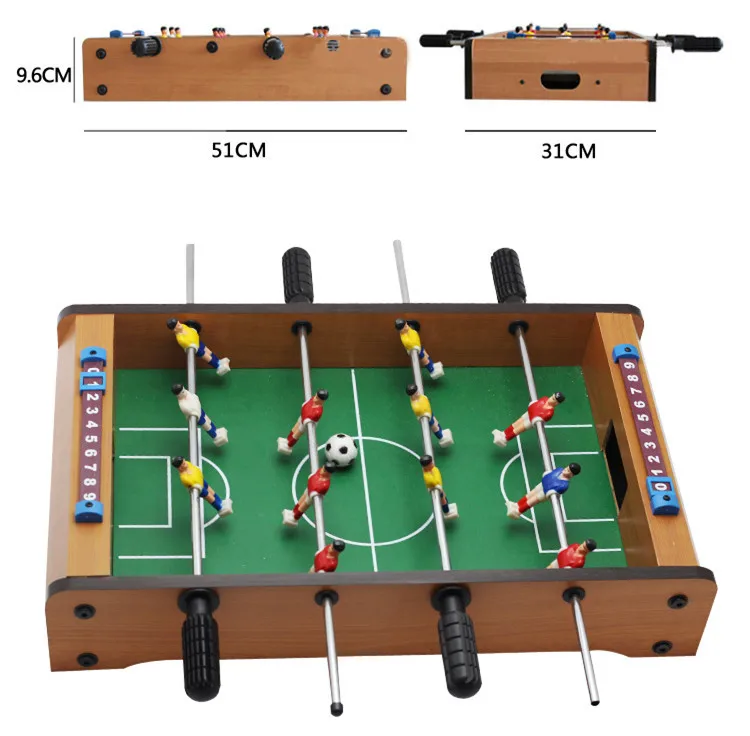 Мини-футбол воздушный хоккей прочные аркадные и настольные игры для отдыха на день рождения Футбол Настольный двойной футбол Настольный футбол