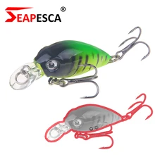 SEAPESCA Sizzling Modal Crank Fishing Lure 40mm 3.5g Synthetic Baits 3D Eyes Wobblers Skilled Fishing Pesca Deal with YA50