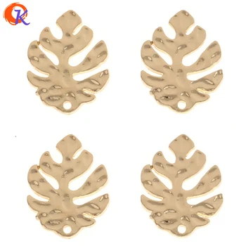 

Cordial Design 50Pcs 22*30MM Jewelry Accessories/DIY Earrings Parts/Gold Leaf Shape/Hand Made/Earrings Making/Earring Findings