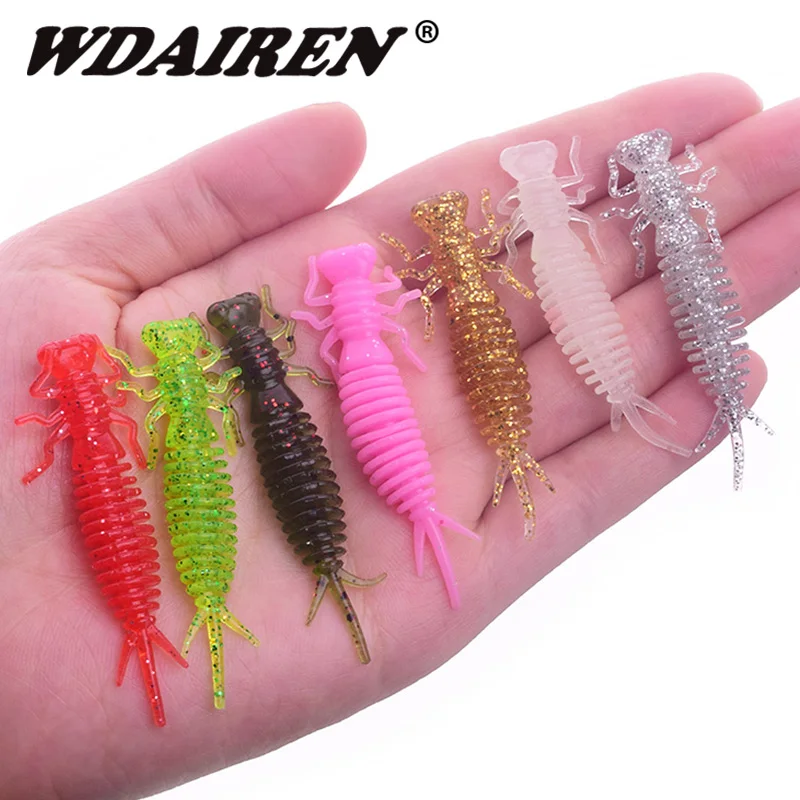 10 قطعة دودة الصيد السحر 55 مللي متر 1.2g طعم عائم Wobblers الاصطناعي سهلة شاينر سيليكون الروبيان الملح رائحة لينة الطعم الكارب باس إغراء 10 قطعة دودة الصيد السحر 55 مللي متر 1.2g طعم عائم Wobblers الاصطناعي سهلة شاينر سيليكون الروبيان الملح رائحة لينة الطعم الكارب باس إغراء