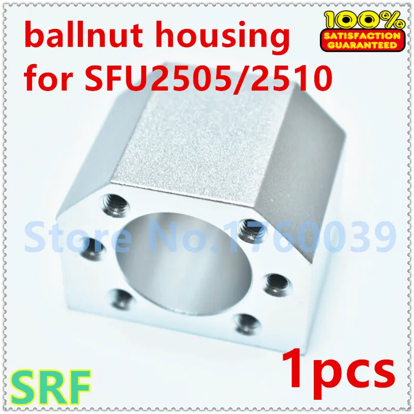 Корпус шаровой гайки SFU2505 SFU2510 алюминиевый держатель DSG25H 1 шт.|housing| |