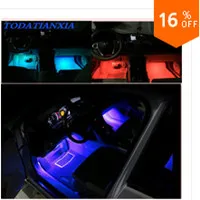 4x 3LED автомобильный светильник, аксессуары для интерьера renault megane 2 3 duster/logan/captur/ laguna 2 clio fluence kadjar Audi A4 B5