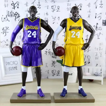 

Soccerwe Series 33*15*9.5 cm Square Base Resin Basketball Star 3D Doll Golden State ornaments classmates birthday gift