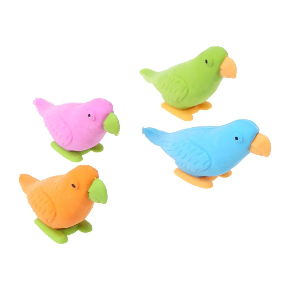 

Lovely Parrot Modelling Eraser Kids Stationery Gift Kawaii School Supplies Toy