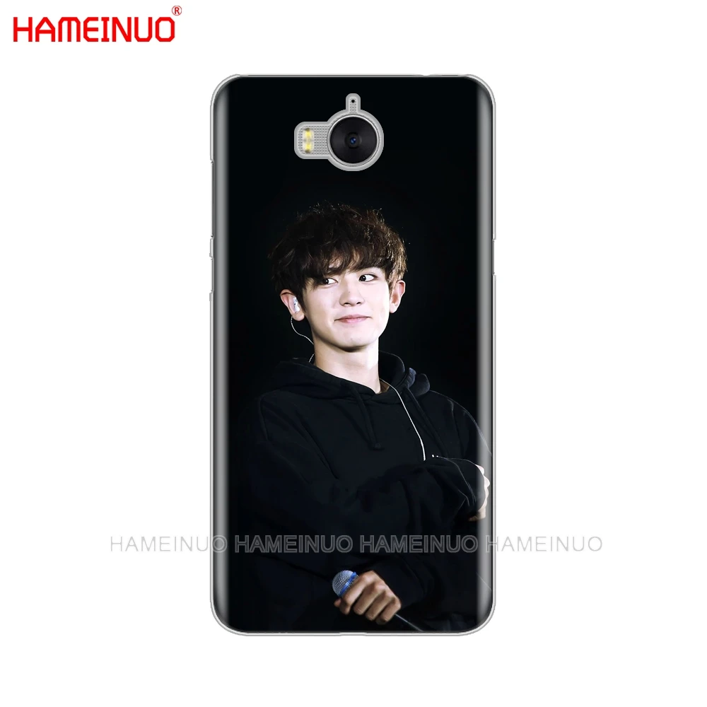 Чехол для мобильного телефона HAMEINUO Kpop exo LUHAN Park Chanyeol huawei honor 3C 4X 4C 5C 5X 6 7 Y3 Y6 Y5 2 II Y560